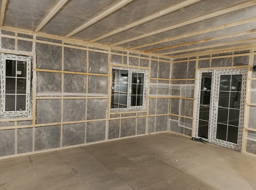 Қабаттар аралық еденде және каркастық қабырғадағы буылым